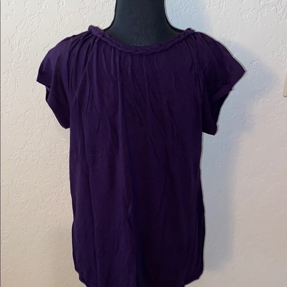 Gap purple braid top - Picture 4 of 5